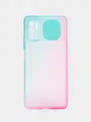 Бирюзовый чехол для Xiaomi Redmi Note 10 5G (Сяоми Редми Ноте 10 5G), со шторкой для защиты камеры