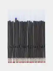 Кораллово-розовый ручки и стержни синие шариковые, наборы по 1, 3, 5, 10, 25, 50 и 100 шт, ручка мега