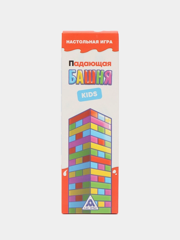 Падающая башня Kids, 54 бруска, 6+