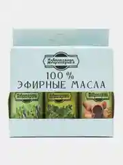Набор эфирных масел: сосна, пихта, кедр, "Добропаровъ", 3 шт по 17 мл