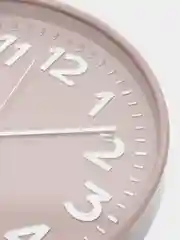 Розовый часы настенные классические, большие цифры, 30,5 см 4 цвета