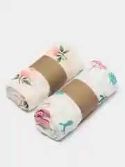 Розовый пеленка муслиновая для новорожденных, набор 2шт, для малышей, грудничков, плед, детский 0+