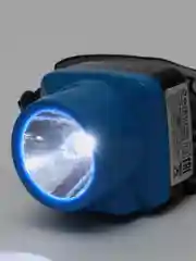 Фонарь налобный Ultraflash, 1 светодиод, 0.5 W, синий пластик, 220V