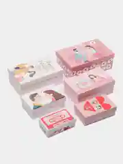 Набор подарочных коробок 10 в 1 "Love"