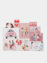 Набор подарочных коробок 10 в 1 "Love"