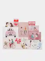 Набор подарочных коробок 10 в 1 "Love"