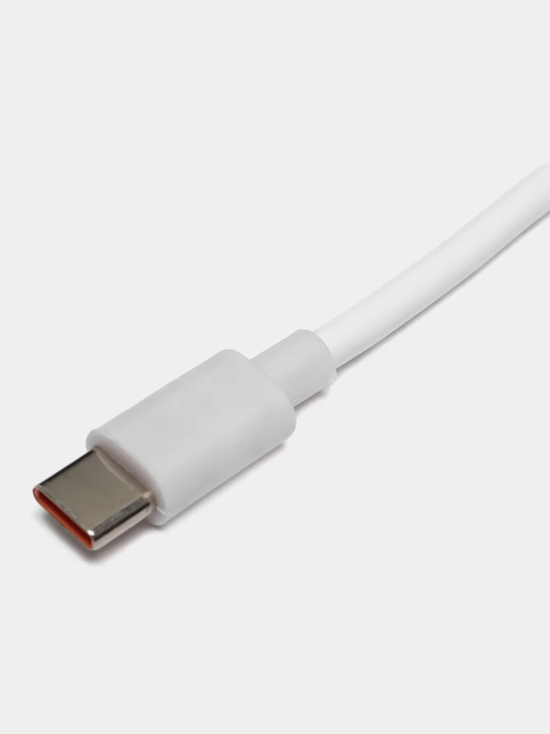 Белый кабель зарядки для телефона, USB - Type-C, 10A