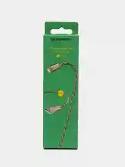 Золотой кабель Borofone BX24 Ring, USB - Lightning, 2.4А, 1 м, нейлон, золотой
