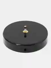 Черный настенные 3D часы самоклеющиеся