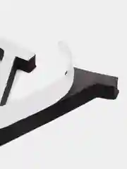 Черный настенные 3D часы самоклеющиеся