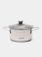 Кастрюля Maestro MR-3510-18, с крышкой, 2 л, 18 см