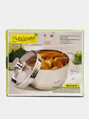 Кастрюля Maestro MR-3510-18, с крышкой, 2 л, 18 см