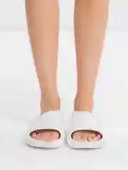 Белый шлепанцы