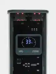 Черный внешний аккумулятор Deppa NRG Turbo TR, 20000 mAh, Power bank
