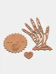 Подставка для украшений "Рука Хамса" Beige