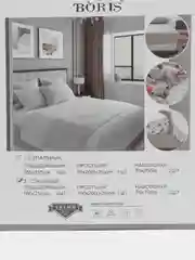 Зеленый двухспальное постельное белье на резинке