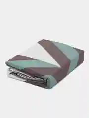 Зеленый двухспальное постельное белье на резинке