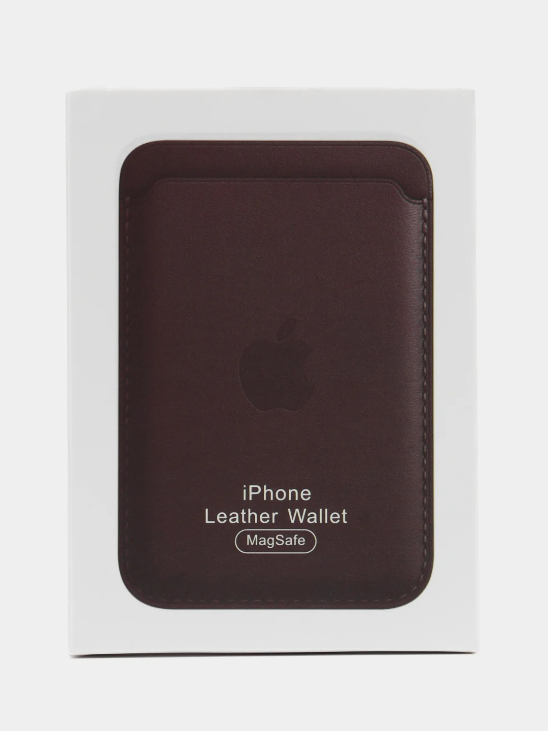 Коричневый картхолдер MagSafe Wallet для iPhone