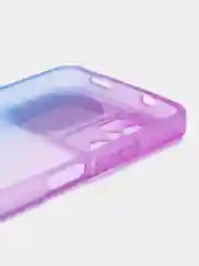 Фиолетовый чехол для Xiaomi Redmi Note 10, 10s (Сяоми Редми Ноте 10), со шторкой для защиты камеры