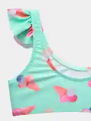Зеленый купальник для девочки