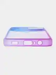 Синий чехол для Samsung Galaxy A02 (Самсунг Гэлакси А02), со шторкой для защиты камеры