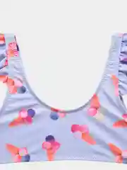 Лавандовый купальник для девочки