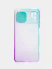 Мятный чехол для Xiaomi Redmi Note 10 5G (Сяоми Редми Ноте 10 5G), со шторкой для защиты камеры