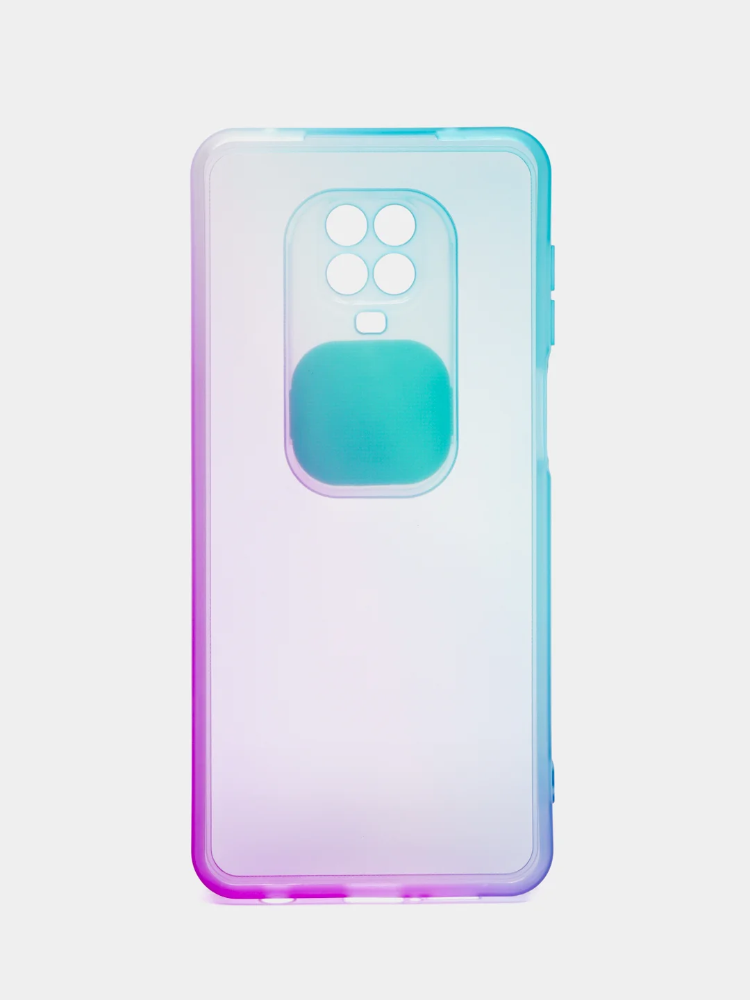 Мятный чехол для Xiaomi Redmi Note 9 Pro, Note 9s со шторкой для защиты камеры