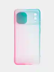 Бирюзовый чехол для Samsung Galaxy A02 (Самсунг Гэлакси А02), со шторкой для защиты камеры