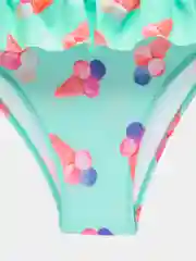 Зеленый купальник для девочки