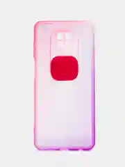 Розовый чехол для Xiaomi Redmi Note 9 Pro, Note 9s со шторкой для защиты камеры