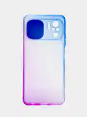 Синий чехол для Xiaomi Redmi Note 10, 10s (Сяоми Редми Ноте 10), со шторкой для защиты камеры