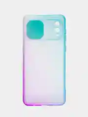 Мятный чехол для Samsung Galaxy A02 (Самсунг Гэлакси А02), со шторкой для защиты камеры