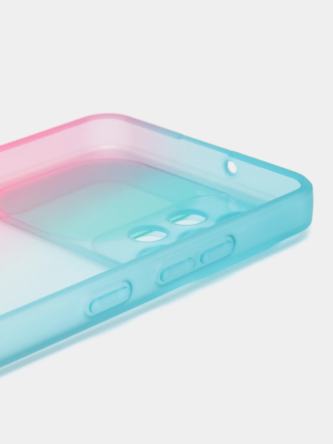 Бирюзовый чехол для Samsung Galaxy A32 (Самсунг Гэлакси А32), со шторкой для защиты камеры