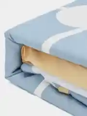 Бирюзовый двухспальное постельное белье на резинке