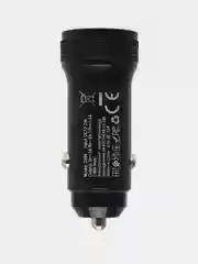Серый блок автомобильный 1 USB Hoco Z49A с быстрой зарядкой (18W / QC3.0)