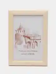 Молочный фоторамка, 10 х 15, А6, дерево, набор, 1-4-10 шт, С14