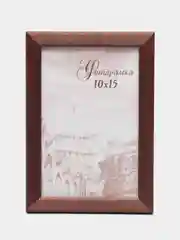 Коричневый фоторамка, 10 х 15, А6, дерево, набор, 1-4-10 шт, С14