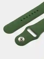 Зеленый ремешок для Apple Watch, силиконовый