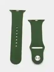 Зеленый ремешок для Apple Watch, силиконовый