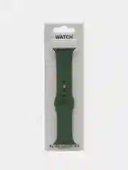 Зеленый ремешок для Apple Watch, силиконовый