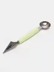 Приглушённый хаки нож для карвинга, декорирования, фигурной резки овощей и фруктов