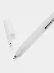 Ручки гелевые Белые Sakura (Япония) Gelly Roll, Набор 3 штуки, узел 0,5/0,8/1 мм, 144071