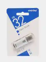 Флешка накопитель для компьютера 32 Gb, Smartbuy V-Cut, Usb 2.0, металл