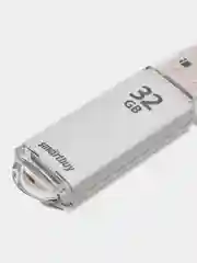 Флешка накопитель для компьютера 32 Gb, Smartbuy V-Cut, Usb 2.0, металл