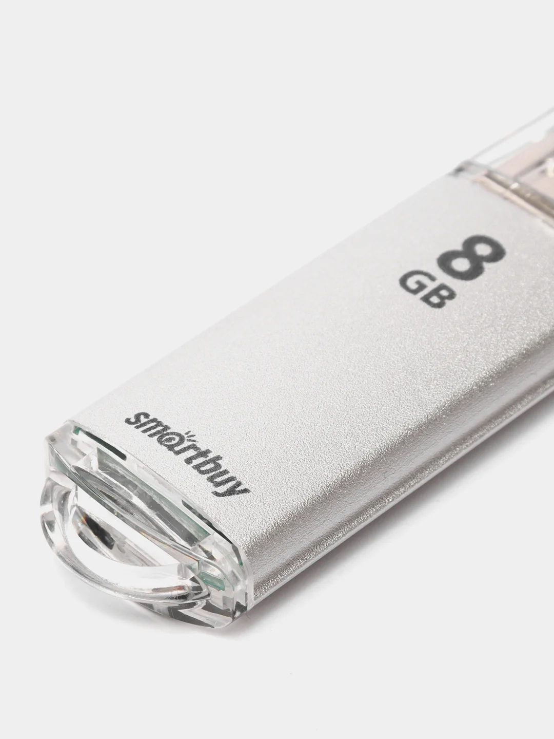 Флешка накопитель для компьютера 8 Gb, Smartbuy V-Cut, Usb 2.0, металлический корпус