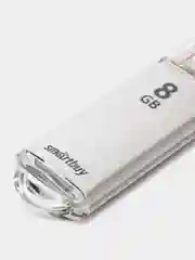 Флешка накопитель для компьютера 8 Gb, Smartbuy V-Cut, Usb 2.0, металлический корпус