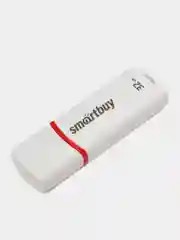Флешка накопитель для компьютера 32 Gb, Smartbuy Crown, Usb 2.0, белый, 512185