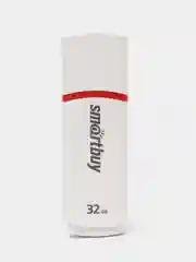 Флешка накопитель для компьютера 32 Gb, Smartbuy Crown, Usb 2.0, белый, 512185