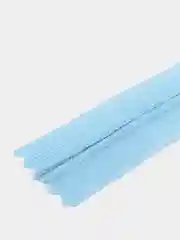 Бирюзовый молния потайная, 18 см, 5 штук